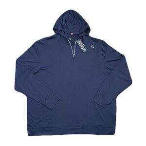 Rhoback Men's Performance Hoodie Mens Size 3XL The Sweeper Navy Blue New W/Tags